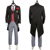 Anime Black Butler Edgar Redmond Cosplay Kostüm Set Halloween Karneval Outfits